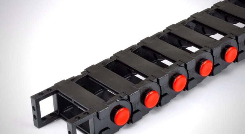 MG-M25 kablo taşıyıcı - 25x40 mm plastik hareketli kablo kanalı