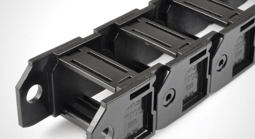 MG-L35 A kablo taşıyıcı - 35x40 mm plastik hareketli kablo kanalı
