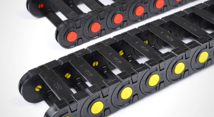 MG-M30 A kablo taşıyıcı - 30x40 mm plastik hareketli kablo kanalı